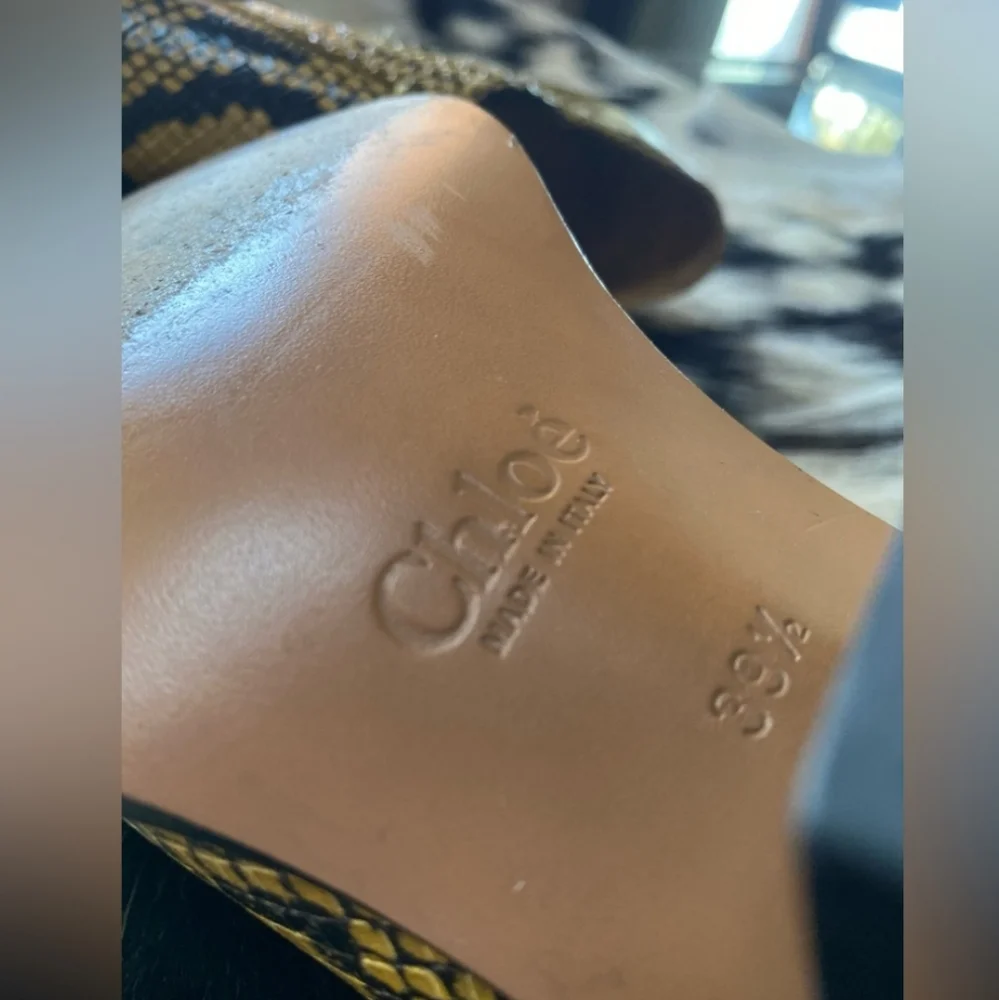 Chloe Rylee Python Print Boots - Picture 3 of 5